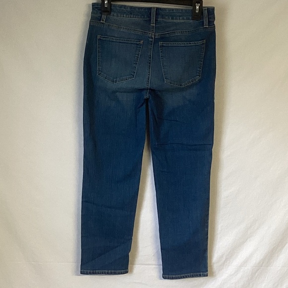 Talbots Flawless Straight Crop Blue Women's Jeans Size 2 - Picture 5 of 9